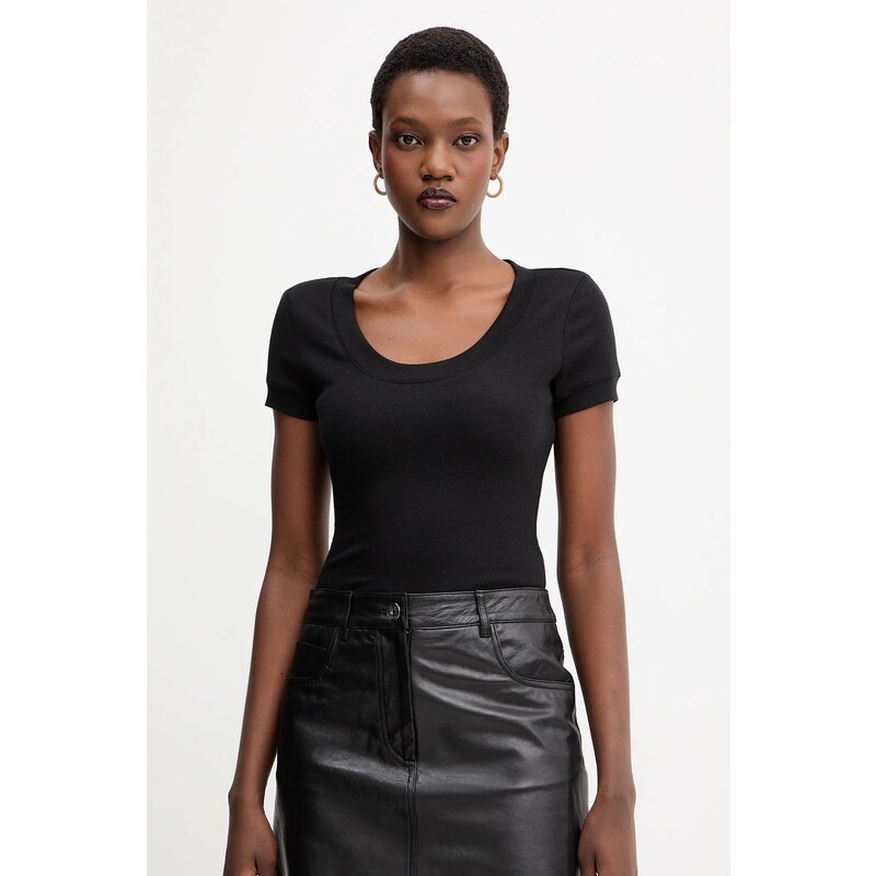 Tričko z hodvábnej zmesi Guess TINA 65118066