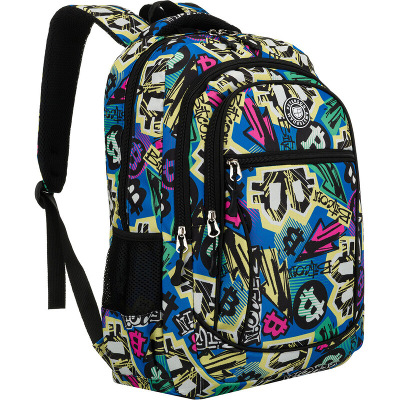 Peterson Mládežnícky školský batoh s graffiti vzorom – nastaviteľné 65119703