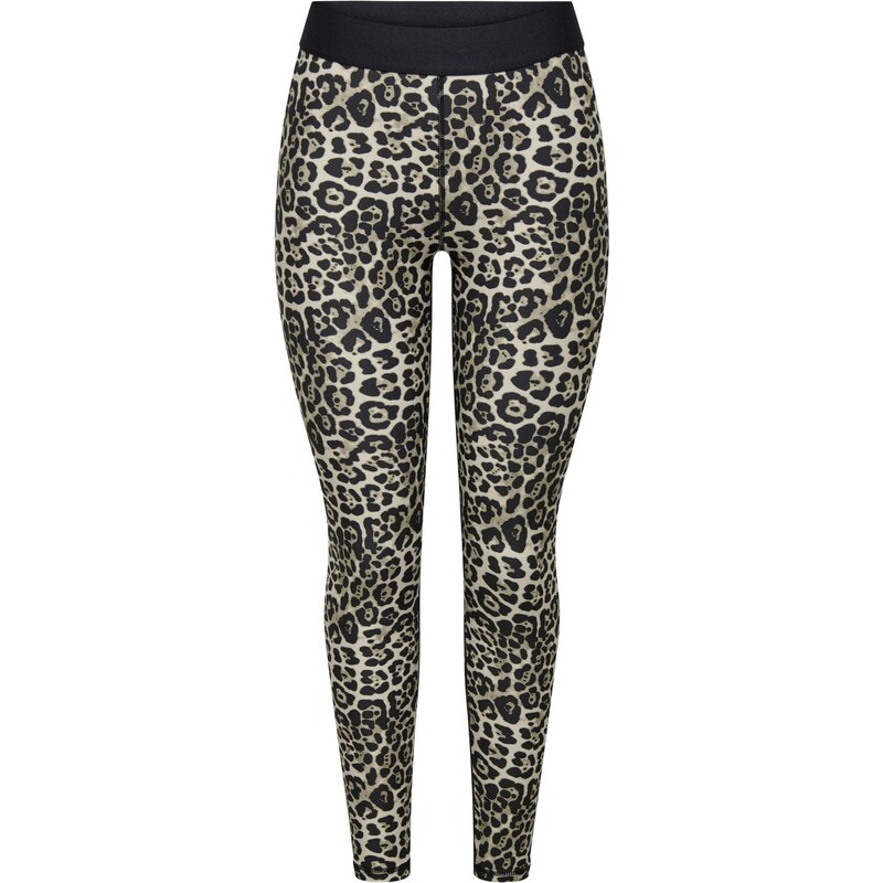 ONLY PLAY Nohavice ONPGIL-2 béžová / svetlobéžová / čierna 65120924