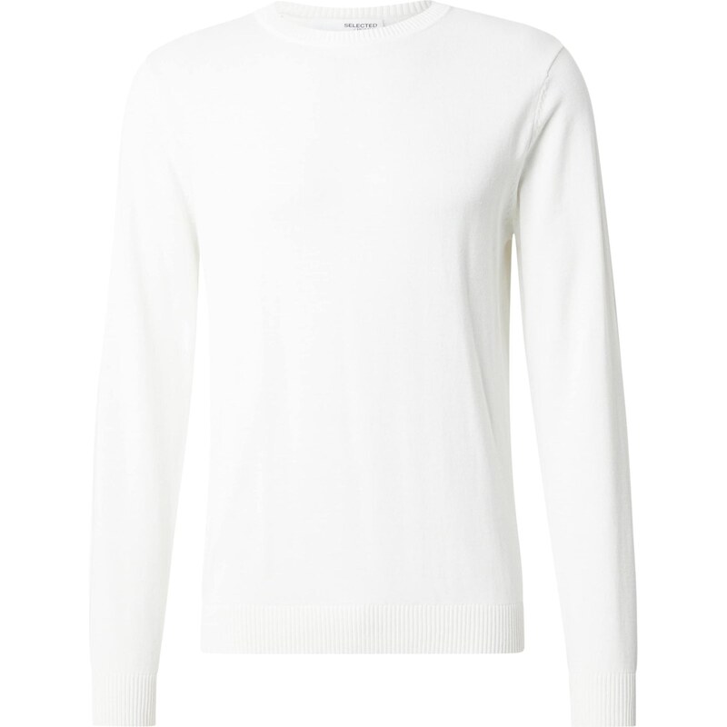 SELECTED Tepláková bunda SLHBERG krémová 65189938