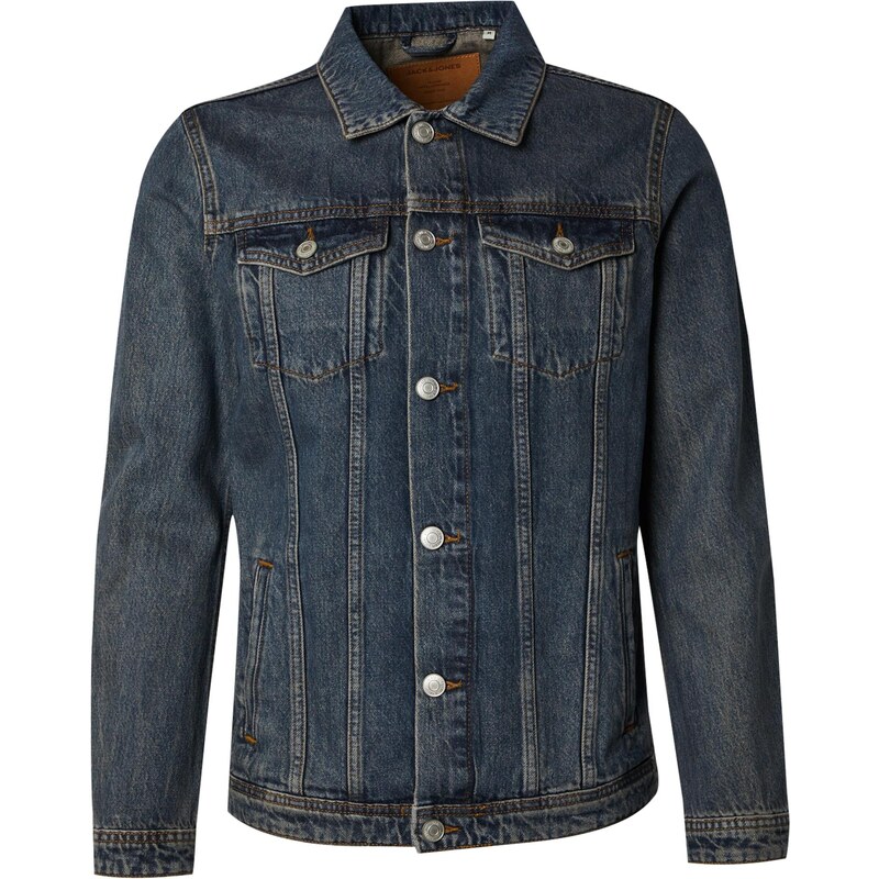 JACK & JONES Prechodná bunda JJIJEAN modrá denim 65646724