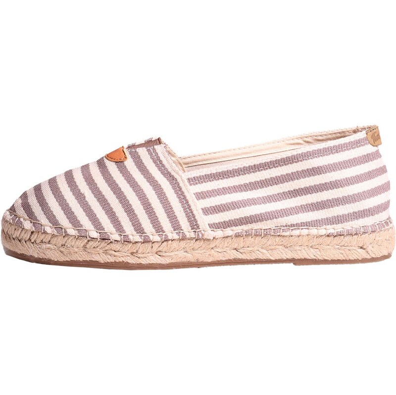 Toni Pons Espadrilky BLANES-DD tmavošedá / biela 65133598