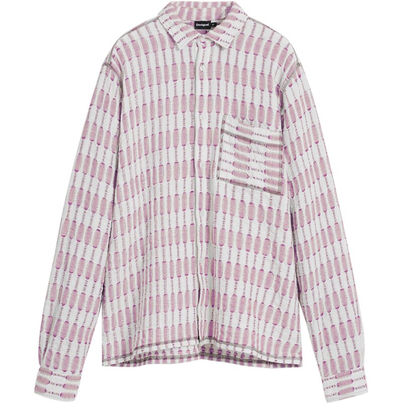 Desigual Košeľa pastelovo červená 65656839