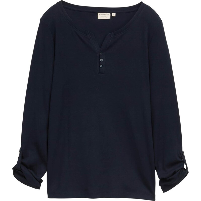 TOM TAILOR Tričko námornícka modrá 65121155