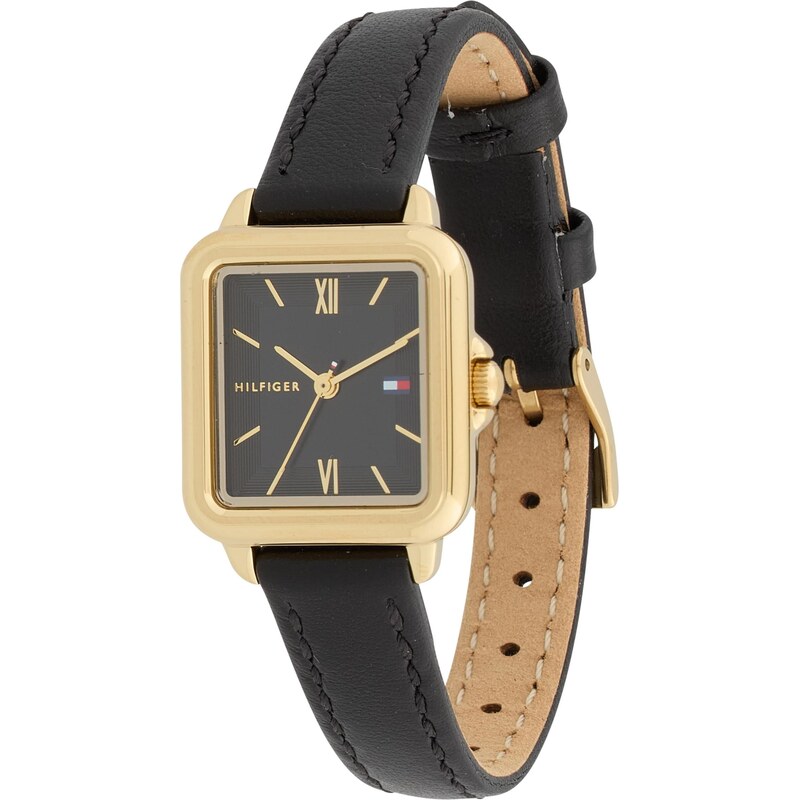 TOMMY HILFIGER Analógové hodinky MIA zlatá / čierna 65121420