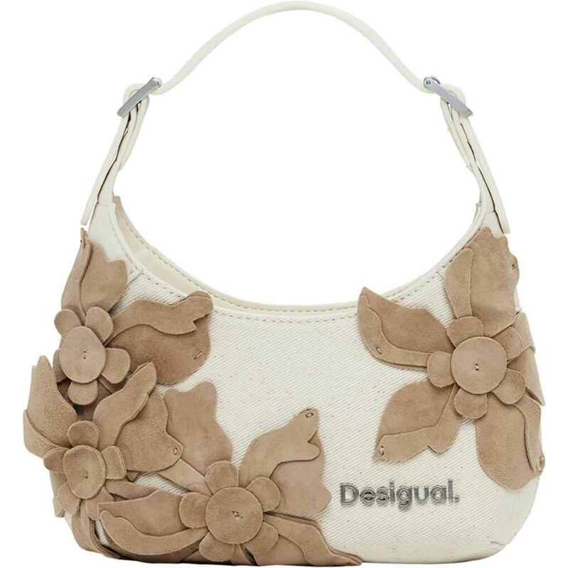 Desigual Taška cez rameno biela 65731112