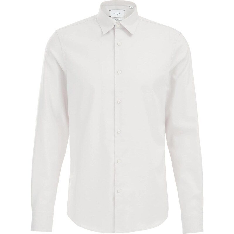 van Gils Biznis košeľa šedobiela 62023900