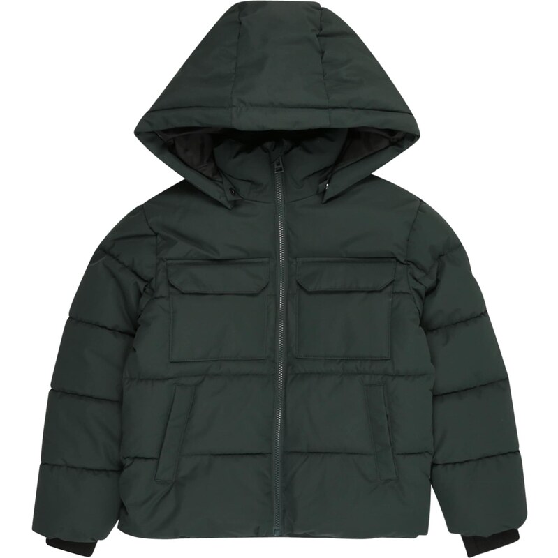Only & Sons Junior Prechodná bunda OSJElijah tmavozelená 65661622