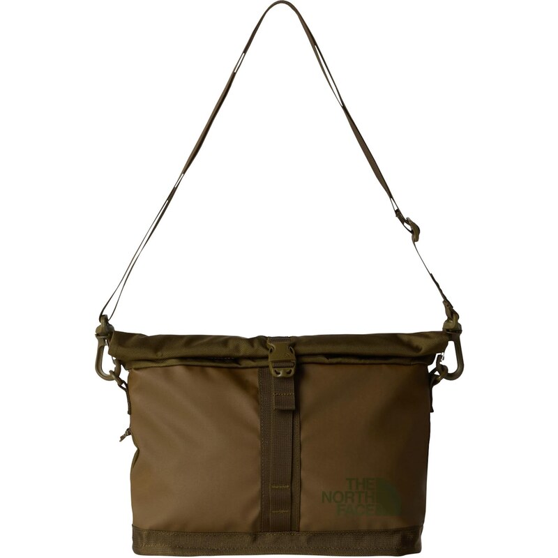 THE NORTH FACE Taška cez rameno hnedá / tmavozelená 65353254
