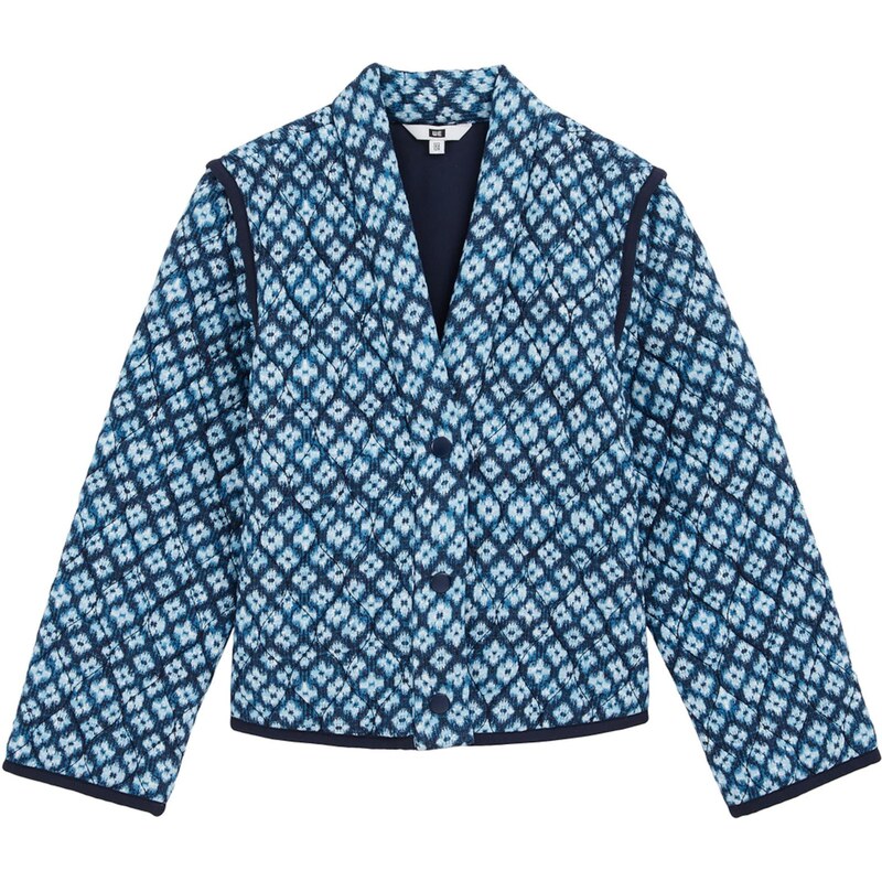 WE Fashion Prechodná bunda modrá / námornícka modrá 65656073