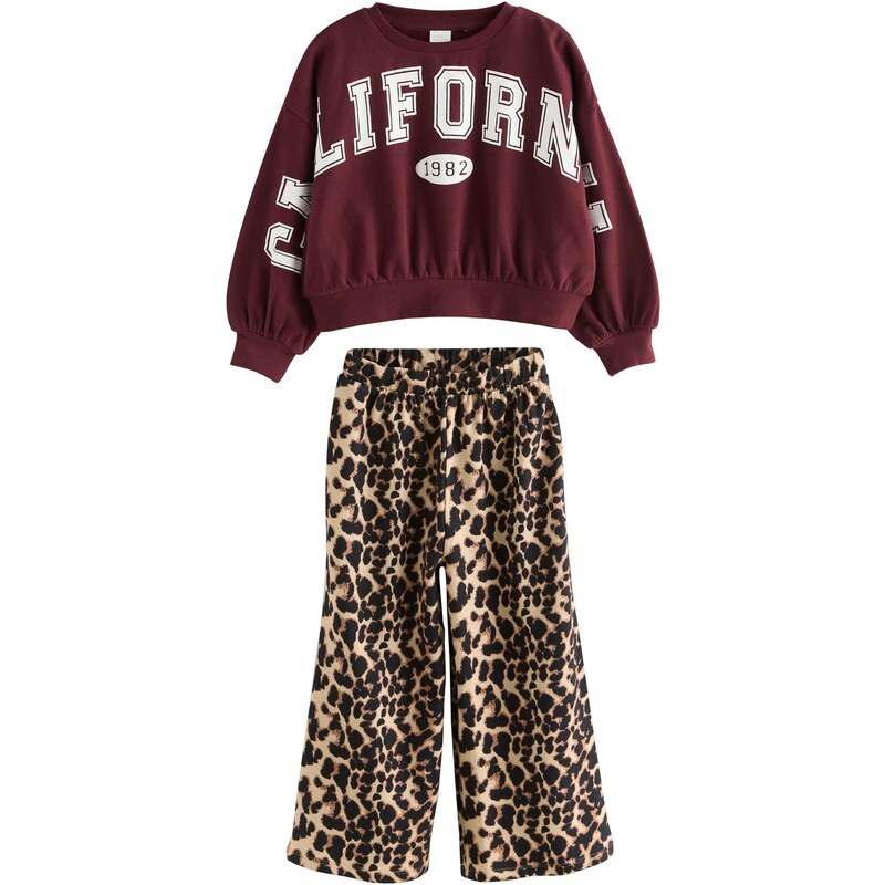 Next Set béžová / burgundská / čierna / biela 65885077