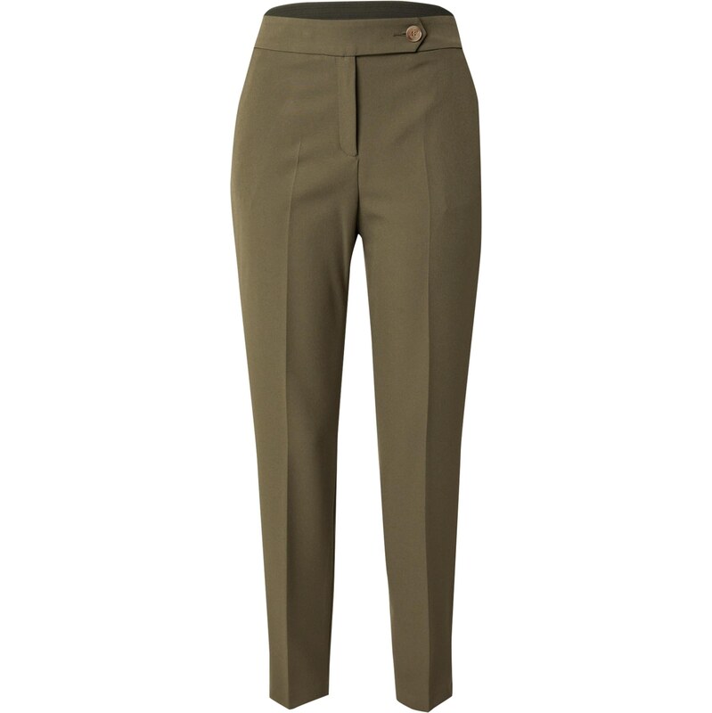 s.Oliver BLACK LABEL Nohavice s pukmi olivová 65922024