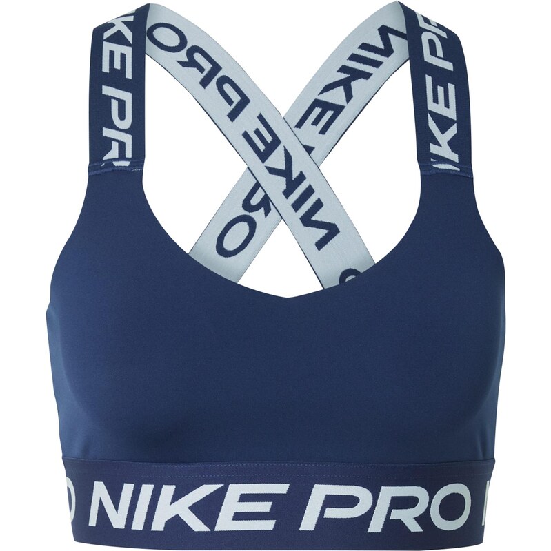NIKE Športová podprsenka námornícka modrá / biela 65577123