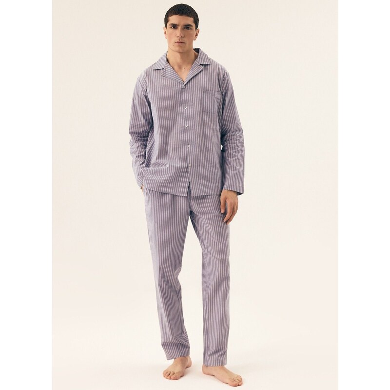 Pánske pyžamo s gombíkom Henderson 43035 Mic 65125225