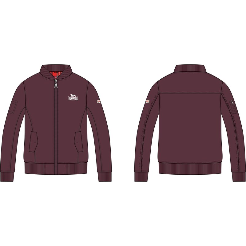 Lonsdale Mens jacket slim fit 65129305