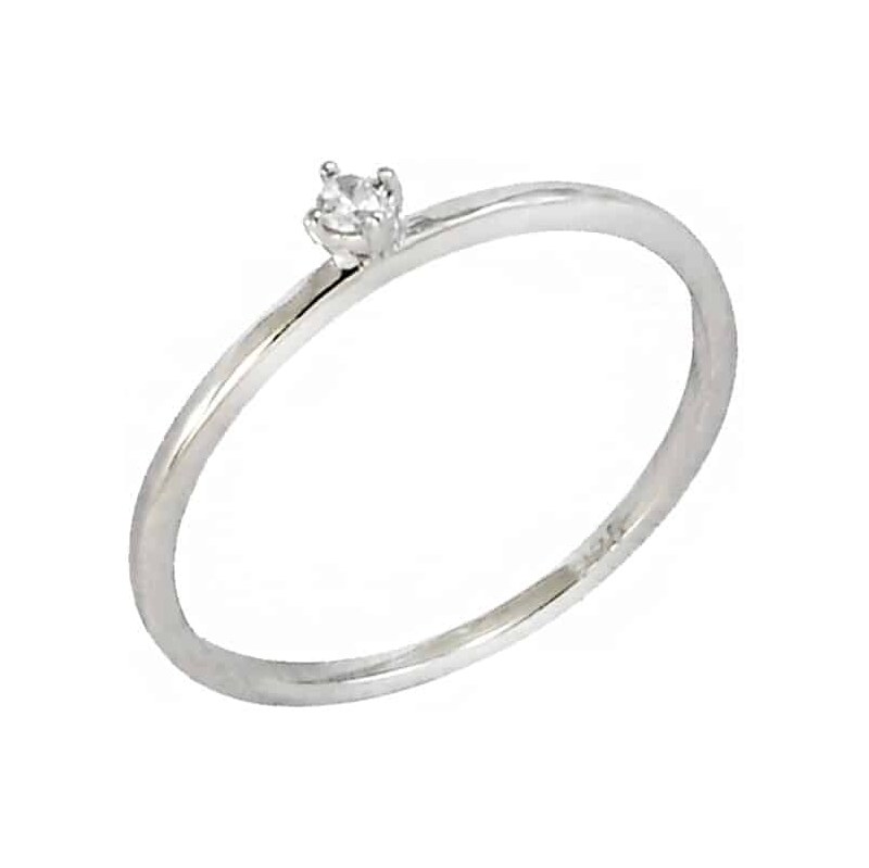 Strieborný prsteň Glare 1004 65129025