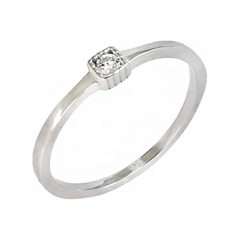 Strieborný prsteň Glare 1008 65129027