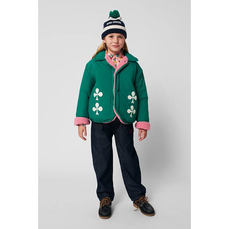 Detská obojstranná bunda Bobo Choses Clover 65129790