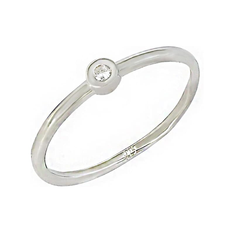 Strieborný prsteň Glare 1016 65129821