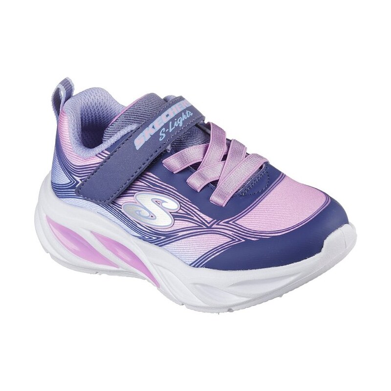 Skechers dievčenské tenisky COSMIC GLOW 303712L/NVMT blikačky 65138192