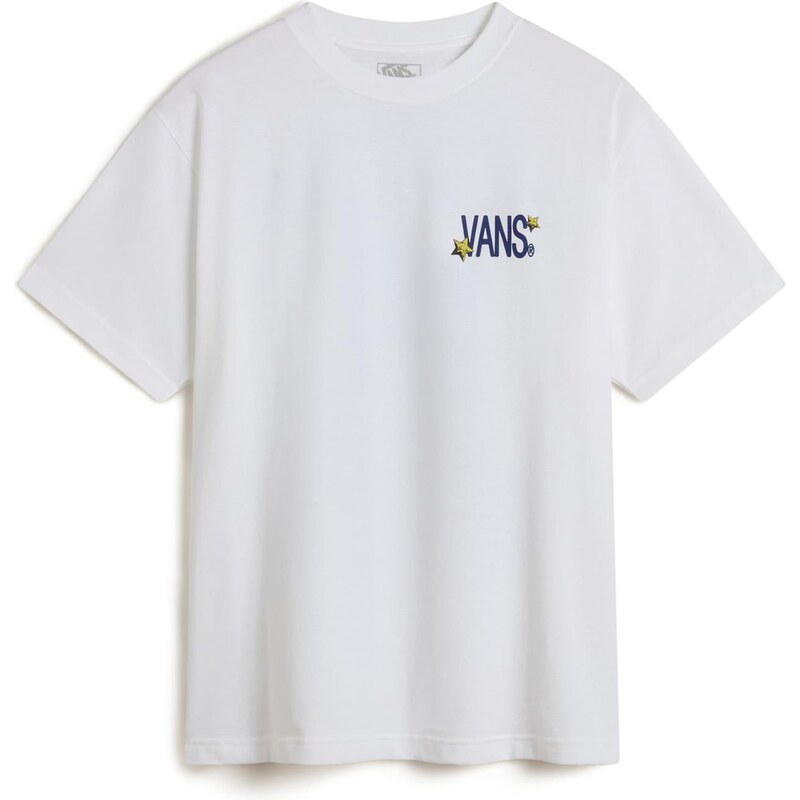 VANS Tričko Chaos tmavomodrá / žltá / čierna / biela 65879392