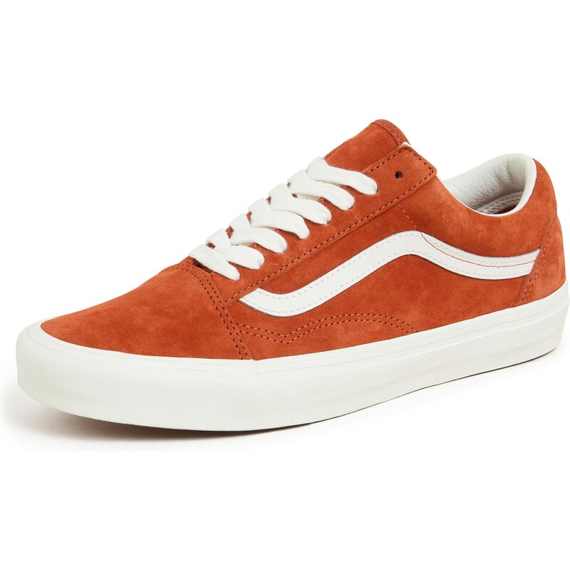VANS Nízke tenisky Old Skool tmavooranžová / biela 65653071