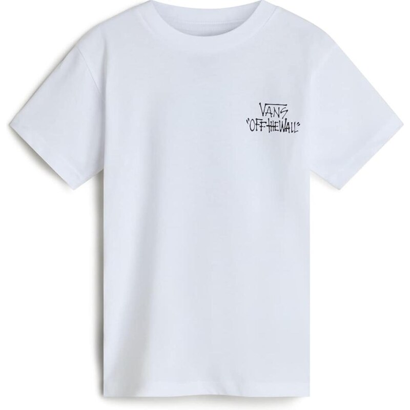 VANS Tričko Stomper čierna / biela 65653041