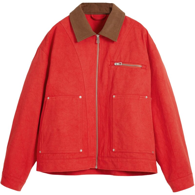 Desigual Prechodná bunda červená 65883298