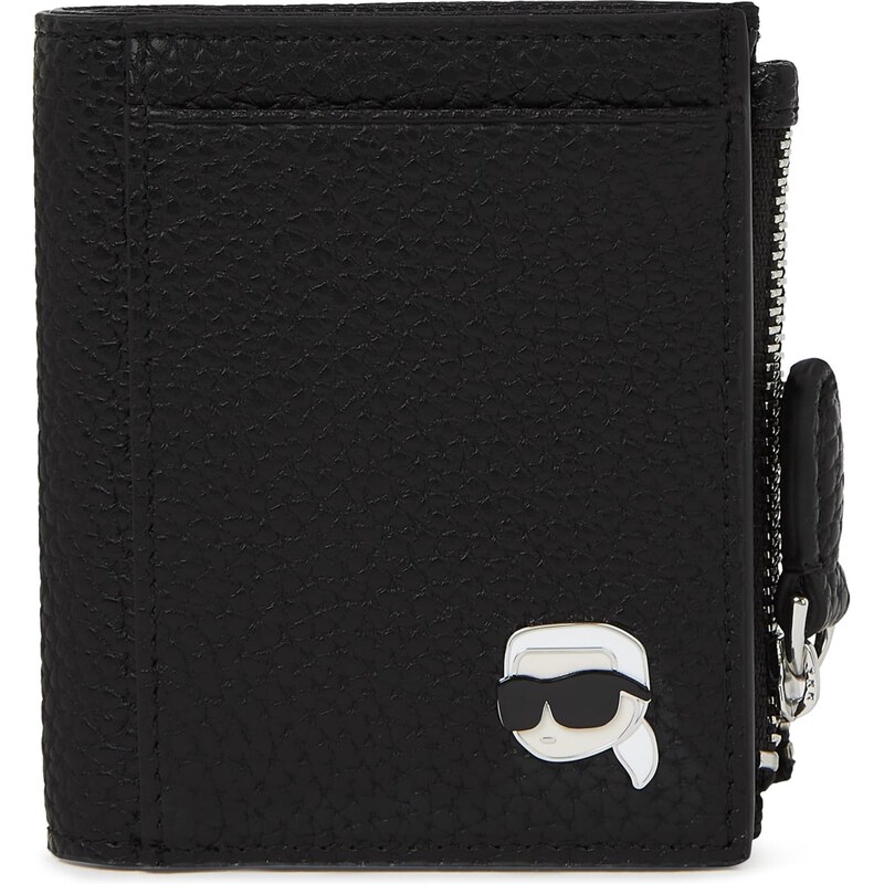 Karl Lagerfeld Peňaženka Ikon Pebble čierna 65577075