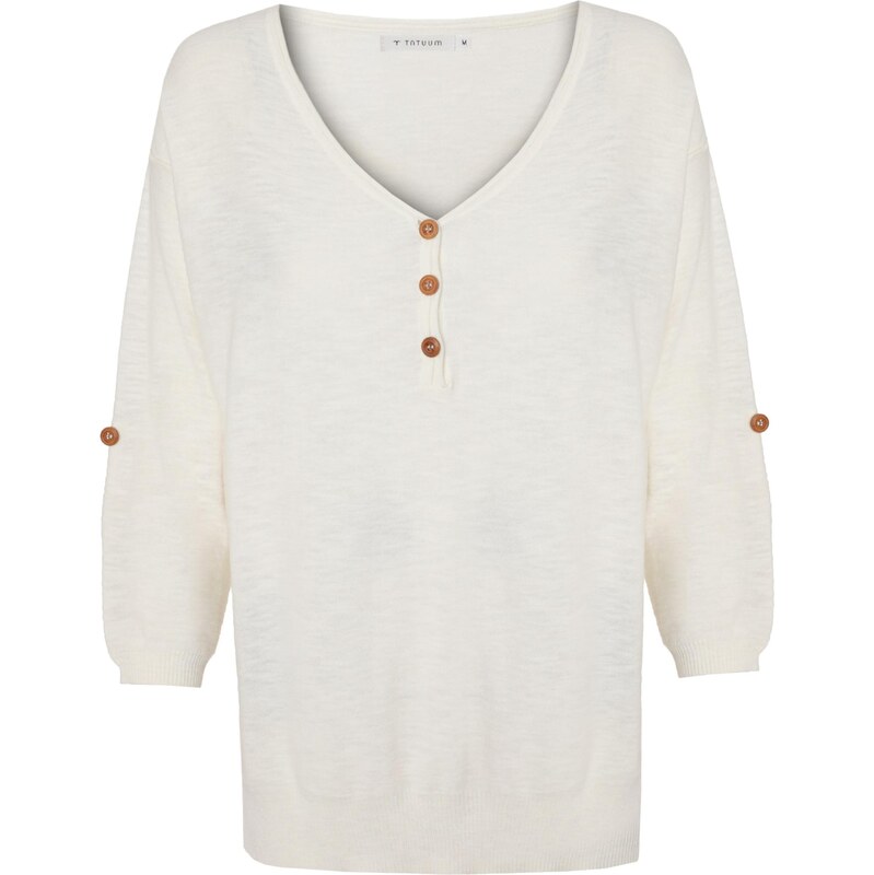 TATUUM Mikina Lila šedobiela 65559130