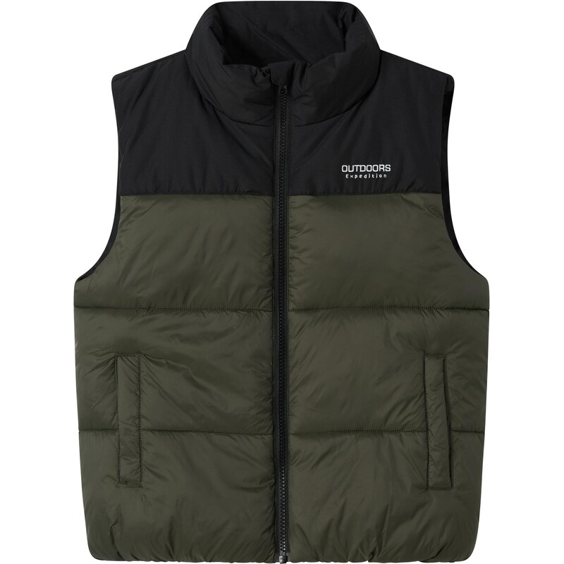 NAME IT Vesta NKMMOLE tmavozelená / čierna / biela 65707696