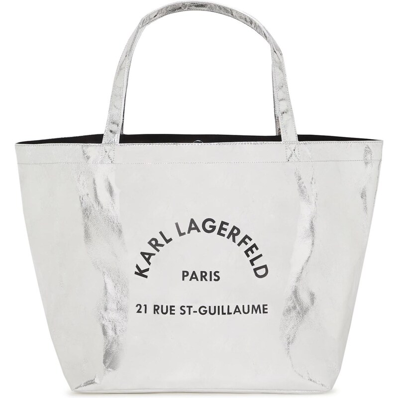 Karl Lagerfeld Shopper Rue St-Guillaume čierna / strieborná 65133716