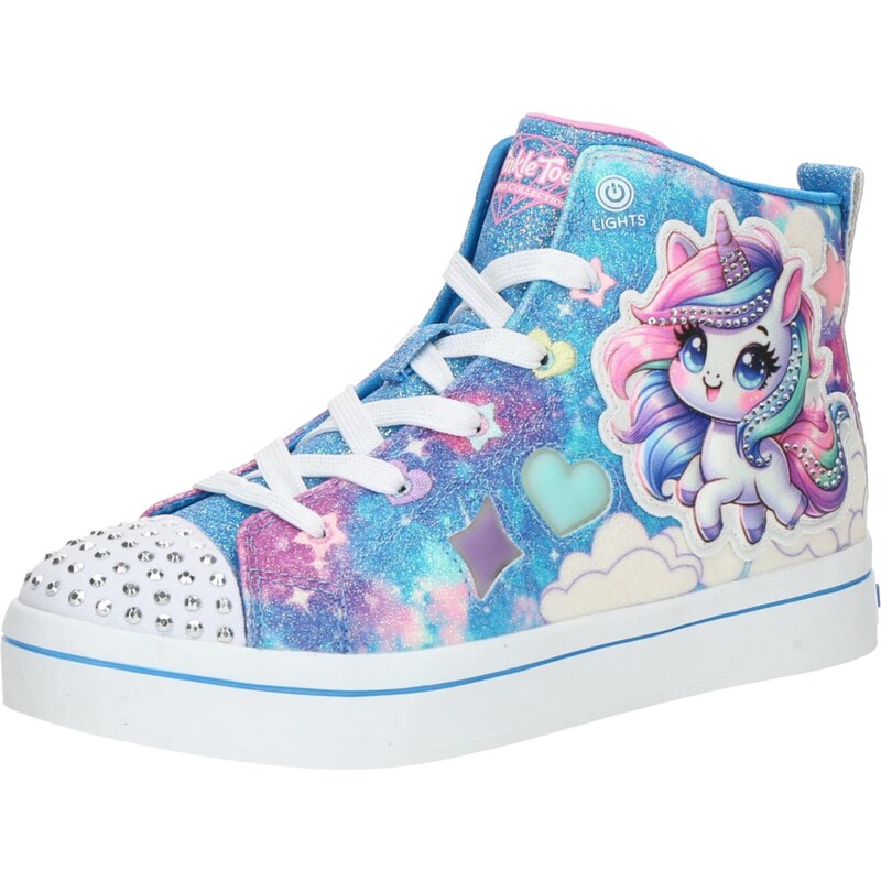 SKECHERS Tenisky TWI-LITES 2.0 modrá / ružová / čierna / biela 65134056