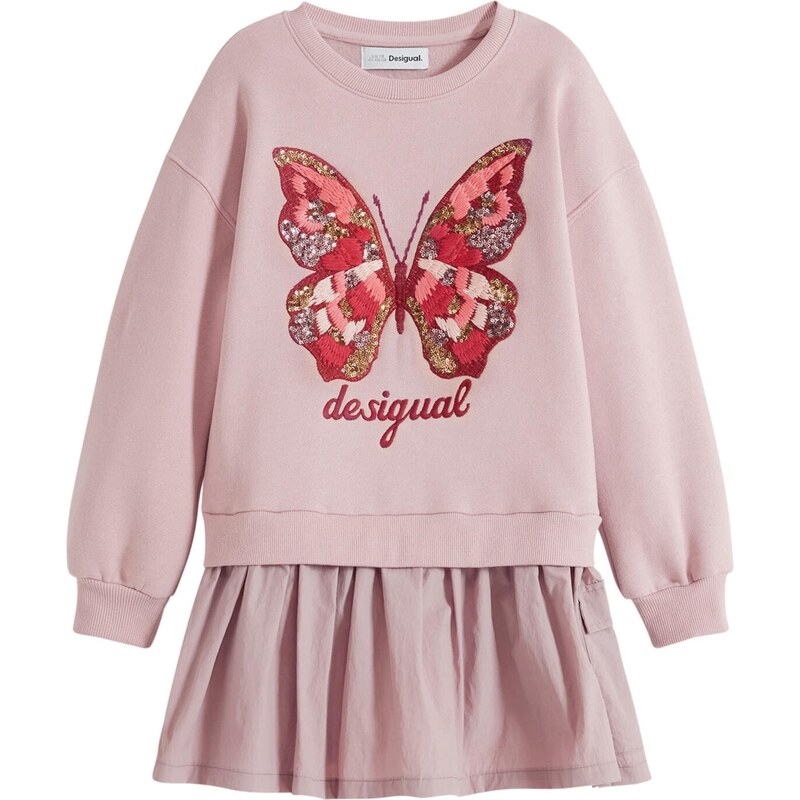 Desigual Šaty zmiešané farby / ružová 65133633