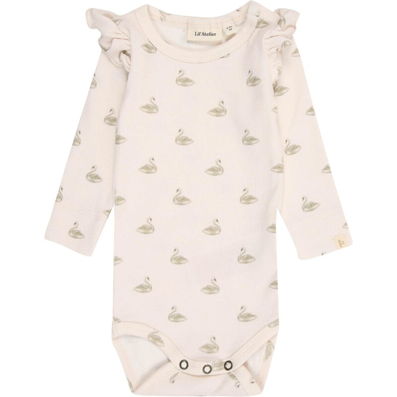 LilAtelier Body NBFGavo svetlobéžová / olivová 65661412