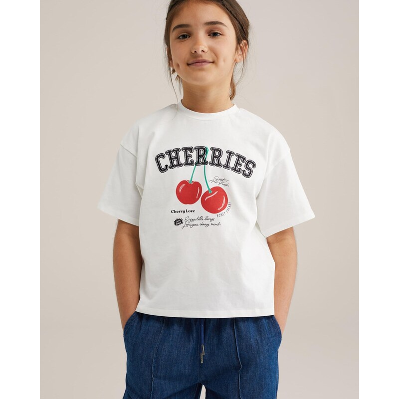 WE Fashion Tričko námornícka modrá / zelená / červená / šedobiela 65656002