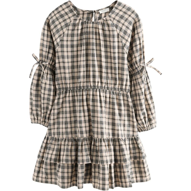 Next Šaty béžová / sivá / čierna 65657424