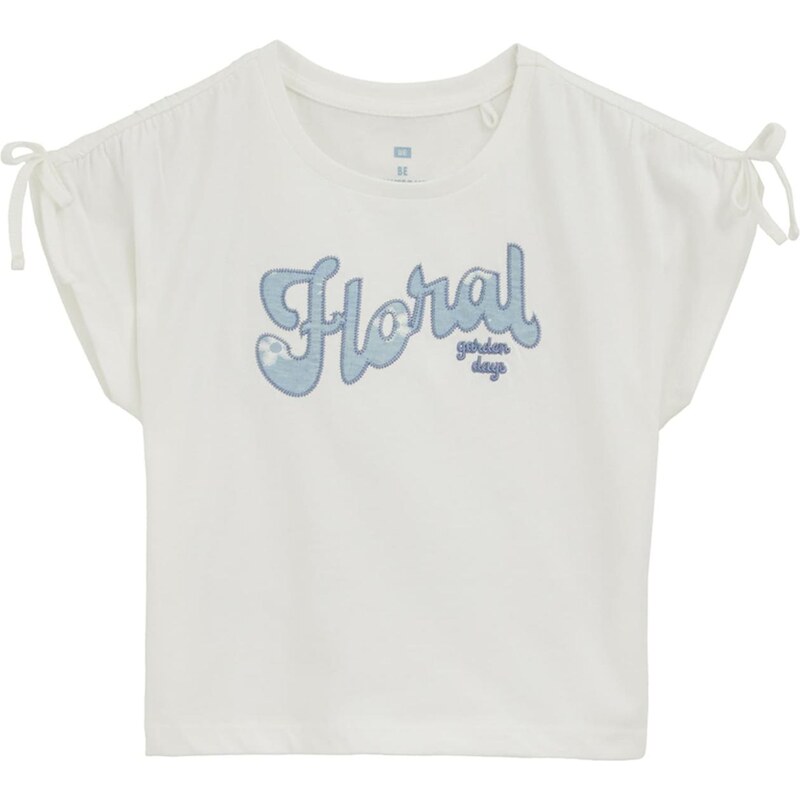 WE Fashion Tričko svetlomodrá / biela 65657991