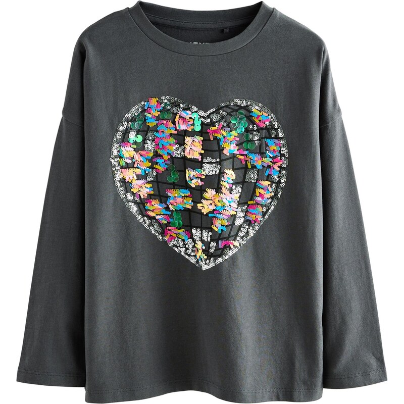 Next Tričko žltá / grafitová / fialová / červená 65887572