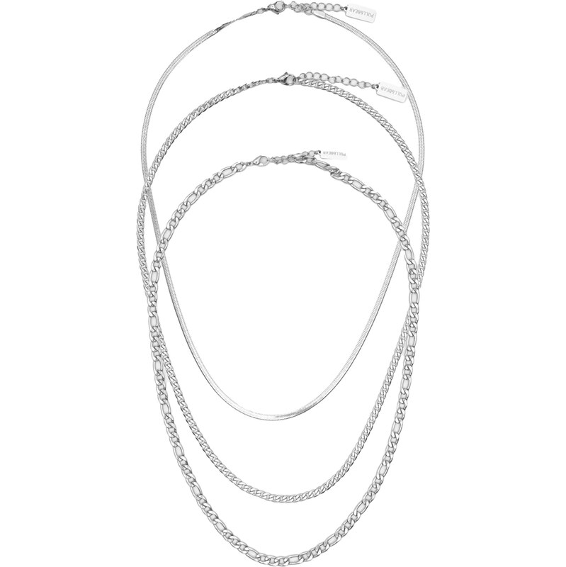 Pull&Bear Retiazka strieborná 65660238