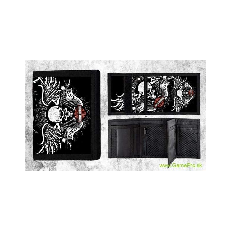 Harley Davidson - Winged Skull (peňaženka) 65134473