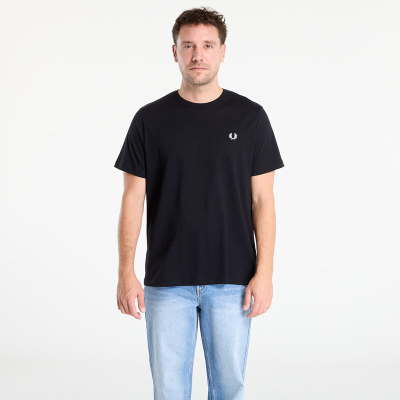 Tričko FRED PERRY Crew Neck T-Shirt Black M 65135173