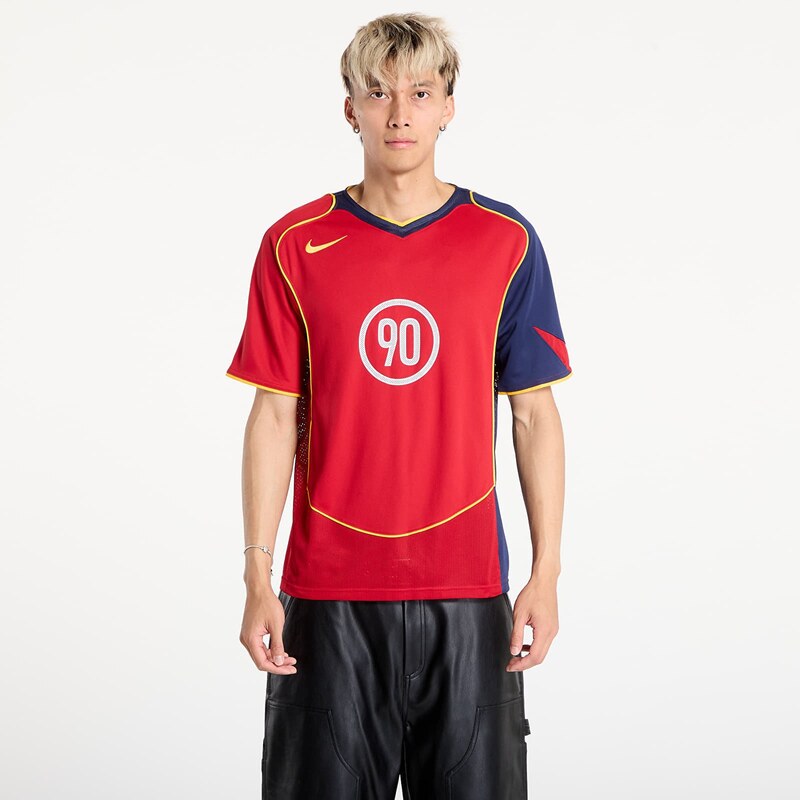 Dres Nike Total 90 Mens Dri-FIT Soccer Jersey Gym Red/ Midnight Navy/ 65135204