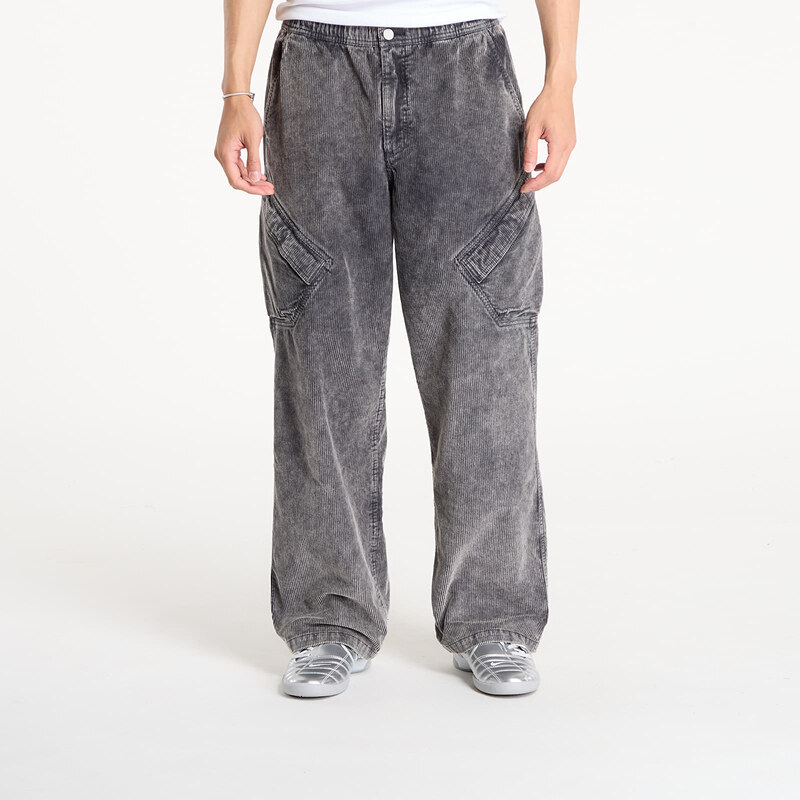 Kalhoty Jordan Flight Chicago Mens Corduroy Pants Black S 65135240