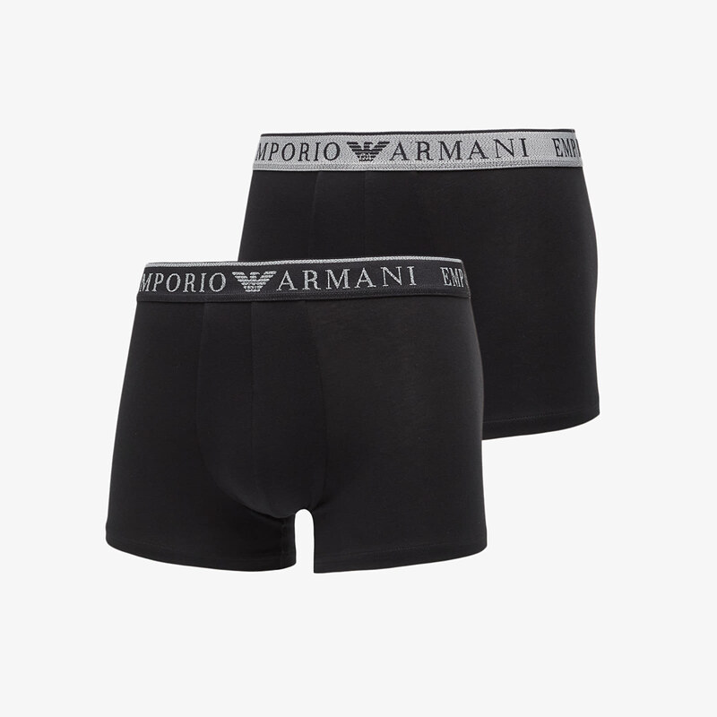 Boxerky EA7 Emporio Armani Bottom Trunk 2-Pack Black/ Black L 65135012