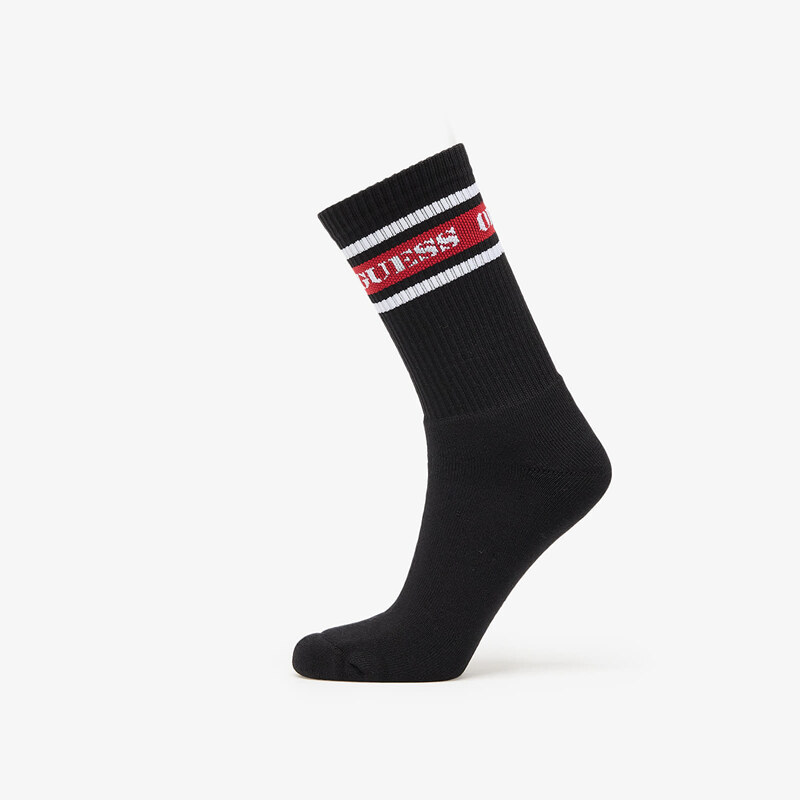Guess Originals Stripe Loguess Socks Black Universal 65135106