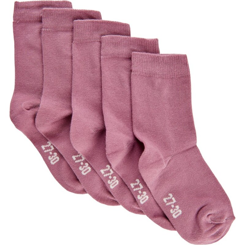 Minymo ponožky 5-balenie Dusky Orchid 65138214