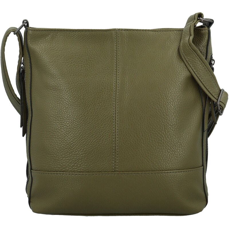 Dámska crossbody kabelka tmavo zelená - Firenze Rosalie zelená 65136112