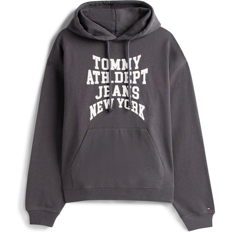 Tommy Jeans Mikina Heritage 90s Varsity čierna / biela 65135871