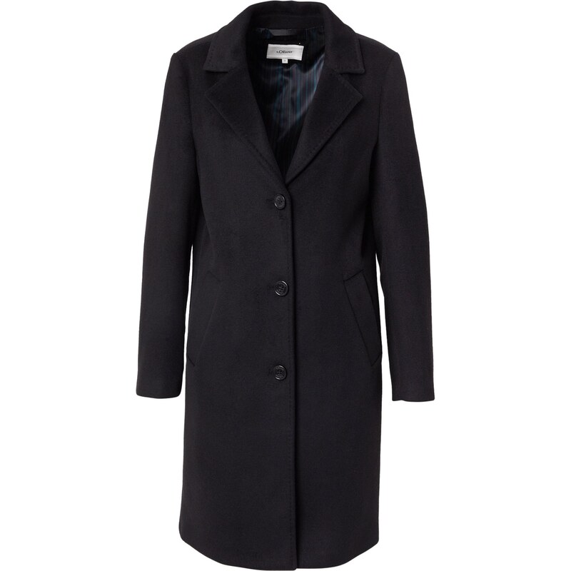 s.Oliver Prechodný kabát čierna 65889195